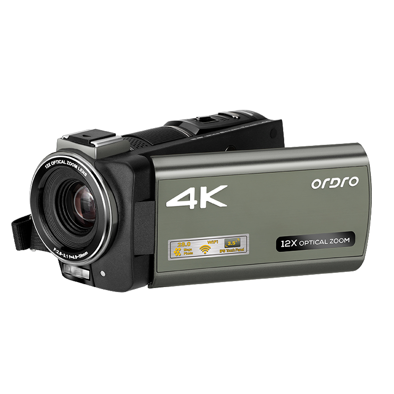 ORDRO AX60 4K optical zoom video camera HD live streaming camcorder for YouTube webcam
