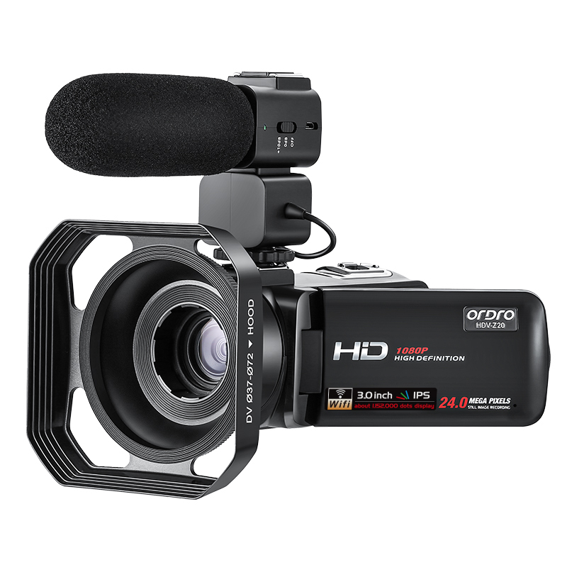 ORDRO HDV-Z20 16X Digital Zoom Video Cameras HD Camcorder Recording Camera