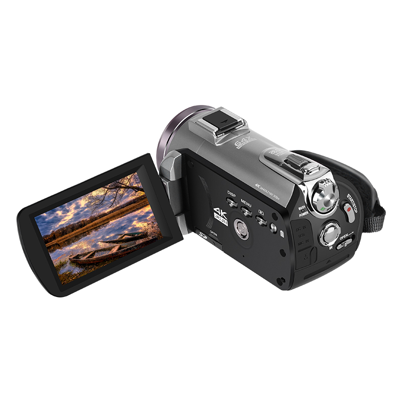 Video Camera 4K Camcorder Ultra HD 28MP 64X Digital Zoom Camera for YouTube IR Light Live Streaming Wifi Camera ORDRO HDR-AZ50