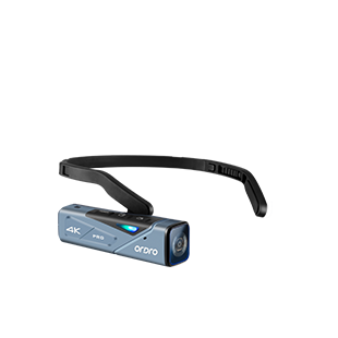 ORDRO EP7 Pro 4K/fps POV Camcorder Live Streaming Vlog Head Mounted Camera for YouTube Webcam